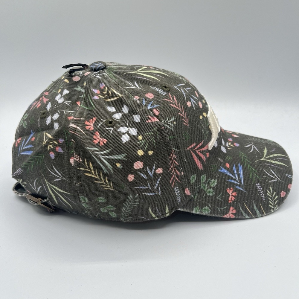 New York‎ Jets 47 Brand Hat Cap Strap Back Womens Clean Up NFL Floral NEW - Picture 5 of 8